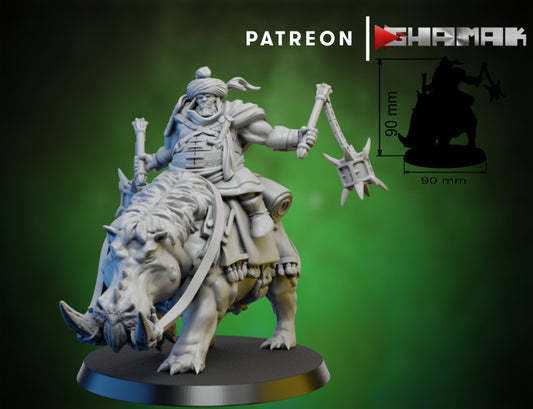 Wargames Compatible - Persian Ogre Tribes - Hippo Pack x 2