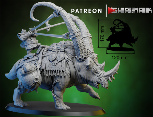 Wargames Compatible -  Persian Ogre Tribes - Bighorn Launcher